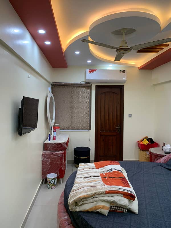 Bungalow facing flat for sale with lift fully renovated 18