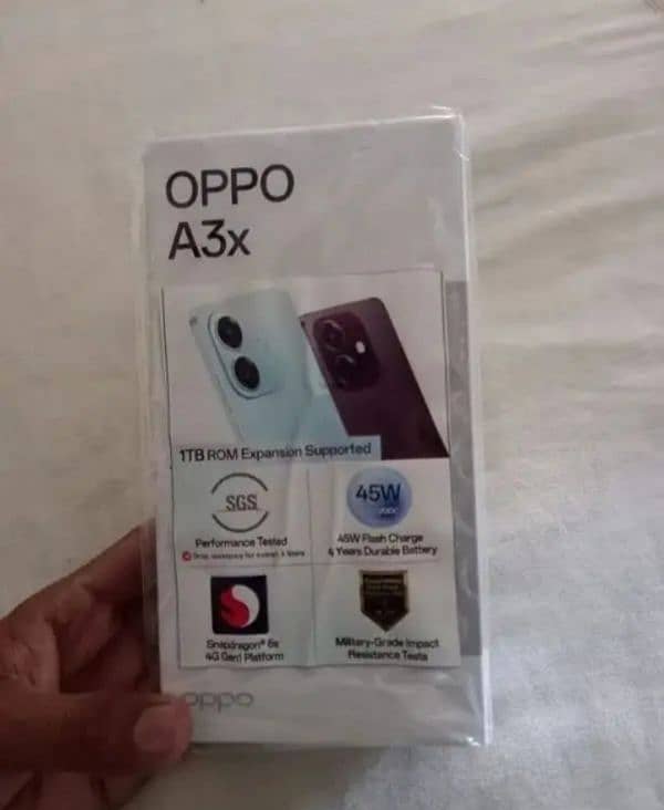 Oppo A3x 4+4GB 128GB 0