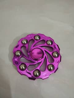 Purple fidget spinner