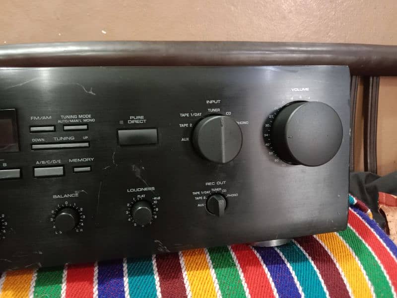 Yamaha stereo amplifier model RX 550 v110 7