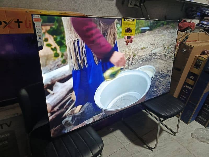 Sweet crazy 55 inch Samsung smrt led TV 3 year warranty 03227191508 2