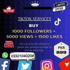 TikTok Follow Like View Offer Instagram Follow Like O3321O4O2O8