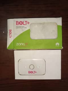 zong 4g bolt+ wifi device