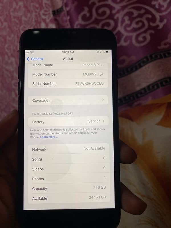 iphone 8 plus 256 gb pta approve 2