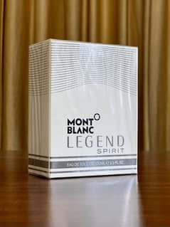 BRAND NEW, Mont Blanc Legend Spirit 100ml EDT Perfume, Dubai Imported