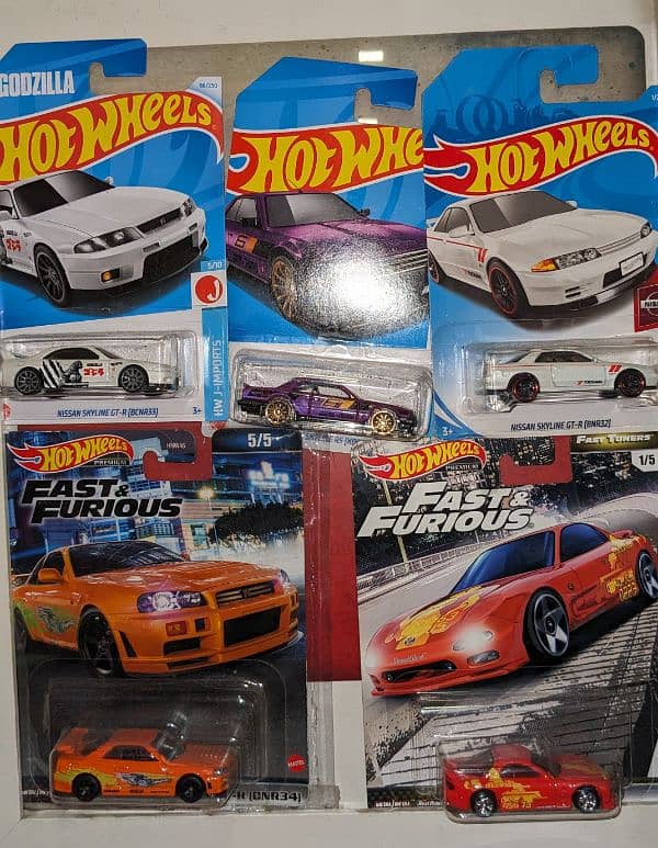 Hot wheels JDM cars sports exotic collection Diecast 110 cars 4