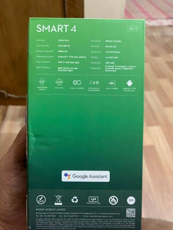 Infinix smart4 5