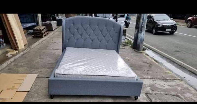 **For Sale: Luxurious Wooden King-Size Bed** 7