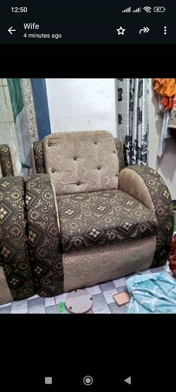 Seven seater sofa 2