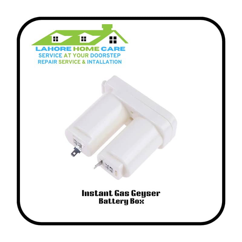 Instant Water Geyser Battery Box, Cell Box For D Size Cells 2