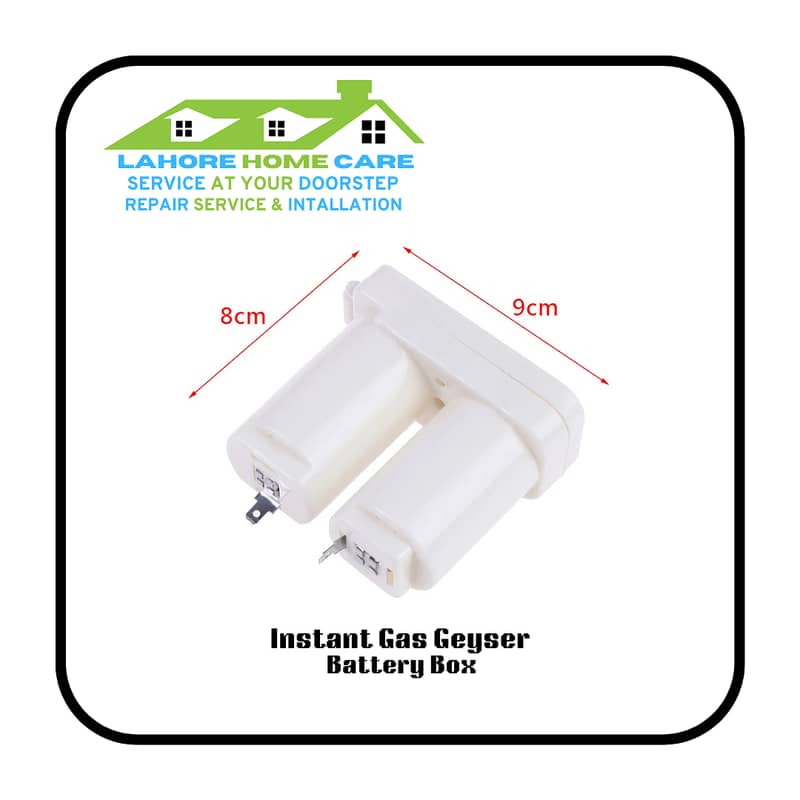 Instant Water Geyser Battery Box, Cell Box For D Size Cells 5