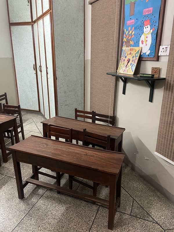 School Furniture for Sale at lowest cost, Wooden Tables and Chairs 4