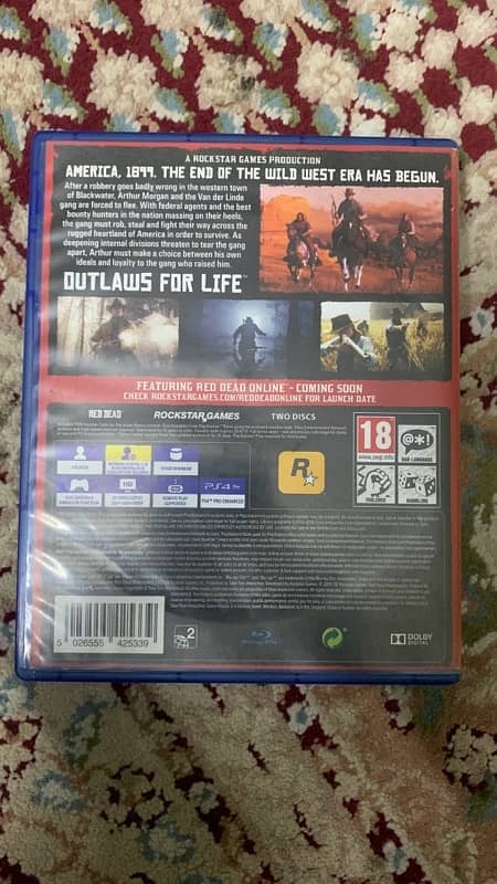 Red dead redemption 2 Ps4 1