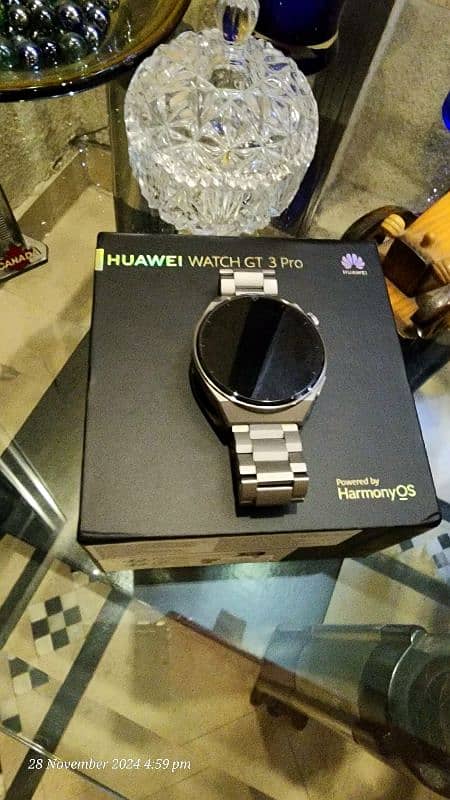 Huawei GT3 pro Titanium smart watch 1