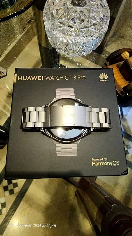 Huawei GT3 pro Titanium smart watch 6