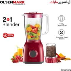 OLSENMARK 1.8L 2-in-1 Multifunctional Blender & Grinder