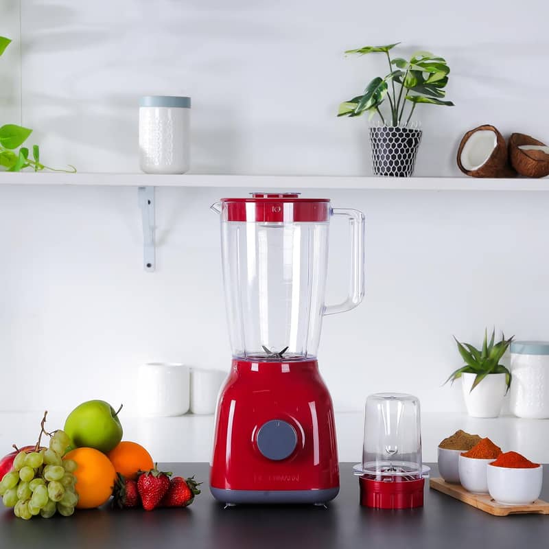 OLSENMARK 1.8L 2-in-1 Multifunctional Blender & Grinder 4