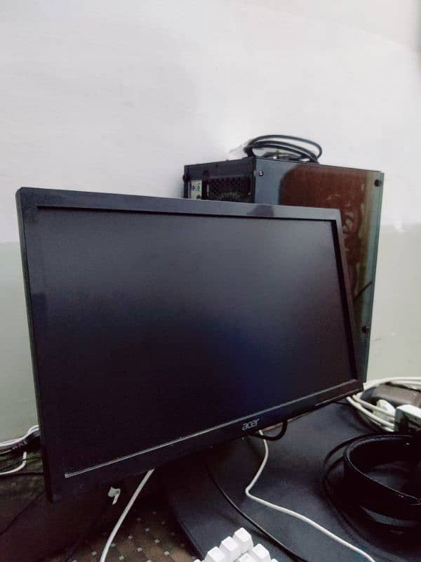 20-Inch Led For Computer HD Display 75 Hz GAMING . With Cables 0