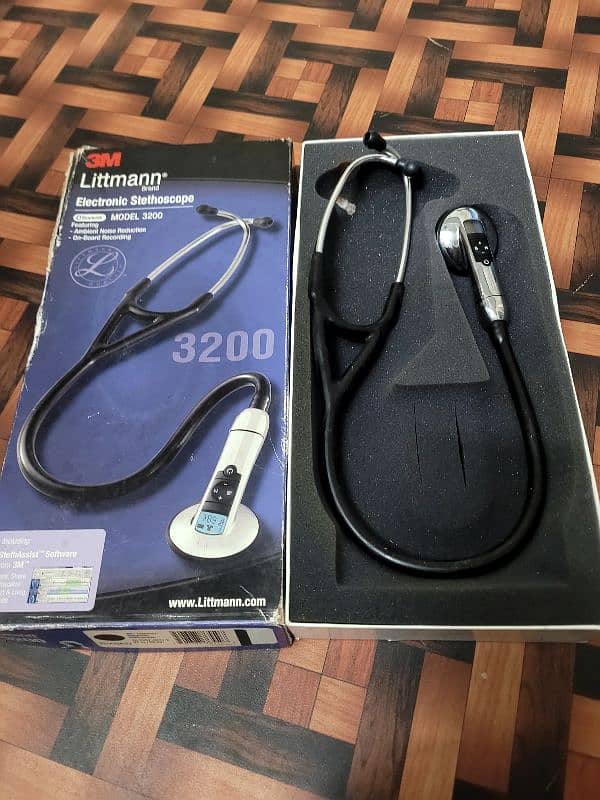 Littmann Electronic Stethoscope Model 3200 3M 0