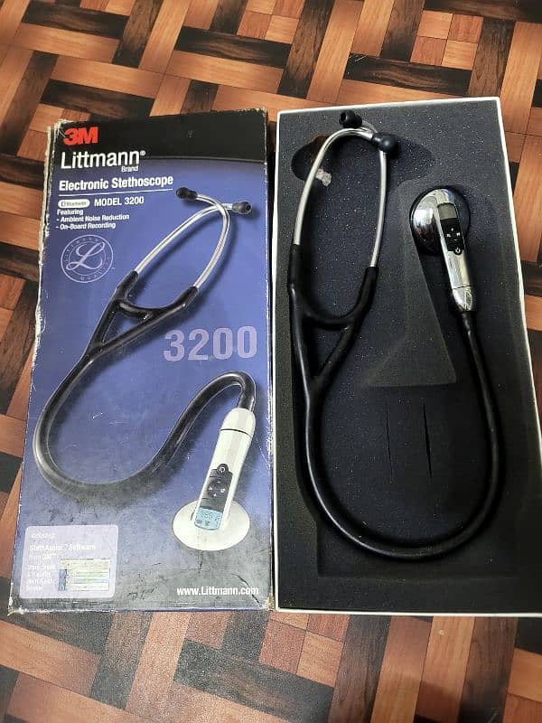 Littmann Electronic Stethoscope Model 3200 3M 1