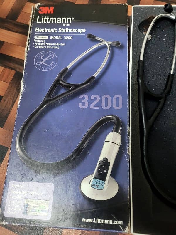 Littmann Electronic Stethoscope Model 3200 3M 2