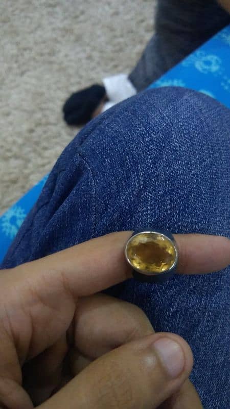 citrine ring 7