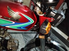 Honda cd70 red colour