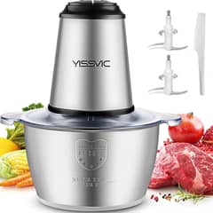 YISSVIC Multifunctional Stainless Steel Mini Food Processor 500W