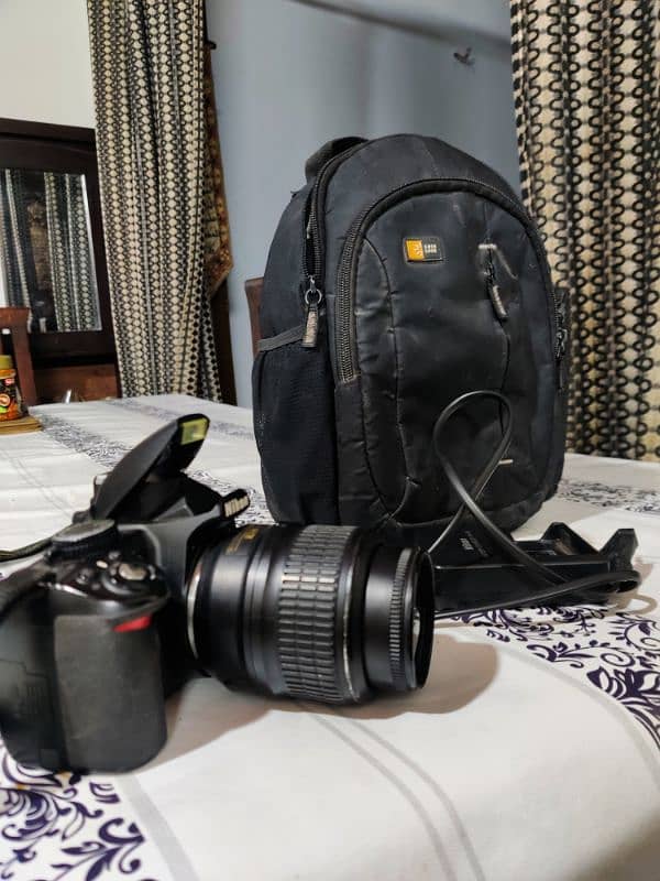 Nikon D3100 with 18-55mm Lens and kit 3