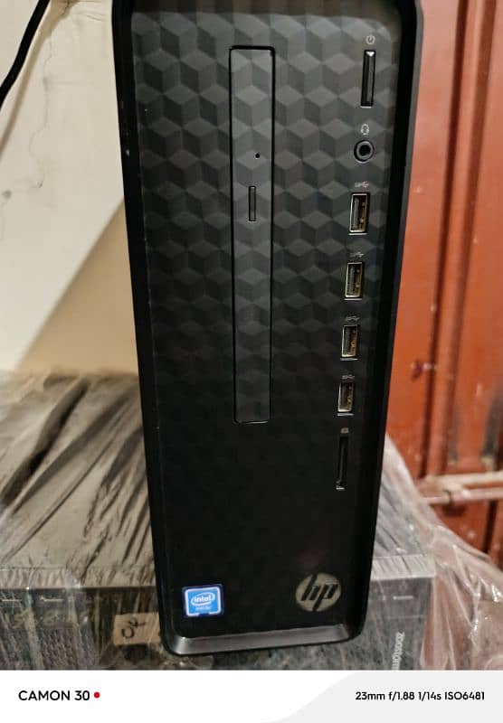 HP slim desktop 10 th genceleron processor 0