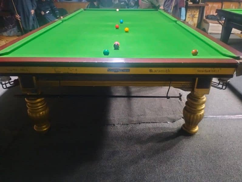 shender Snooker table good cushion 1