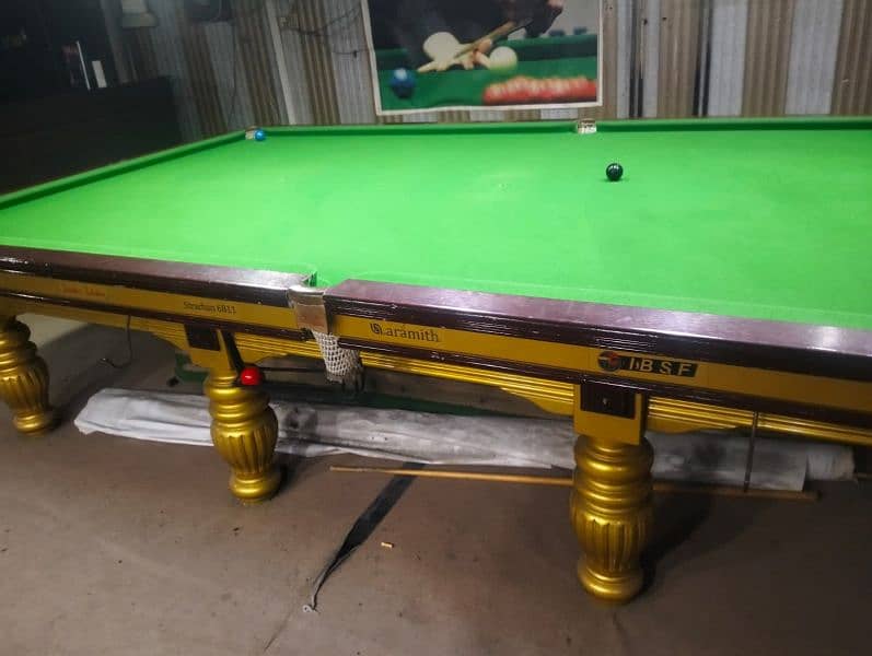 shender Snooker table good cushion 2