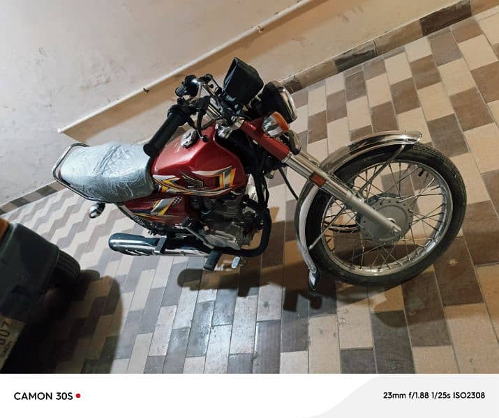 Honda cg 125 25 model 200 running new bike 2