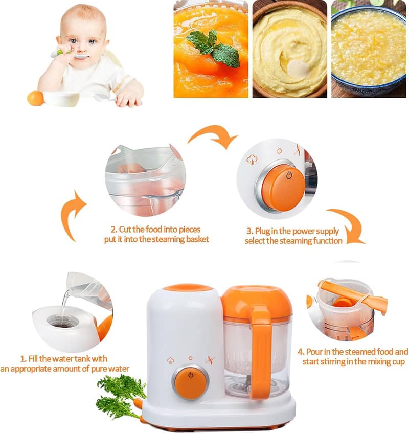 EEYZD Baby Food Maker Multifunctional For Infants and Toddlers 3