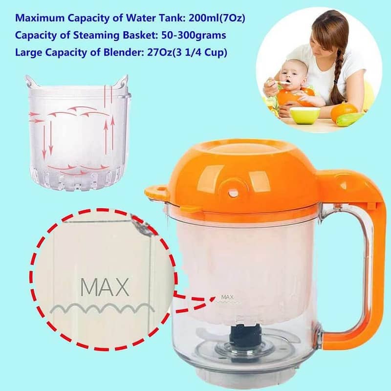 EEYZD Baby Food Maker Multifunctional For Infants and Toddlers 10