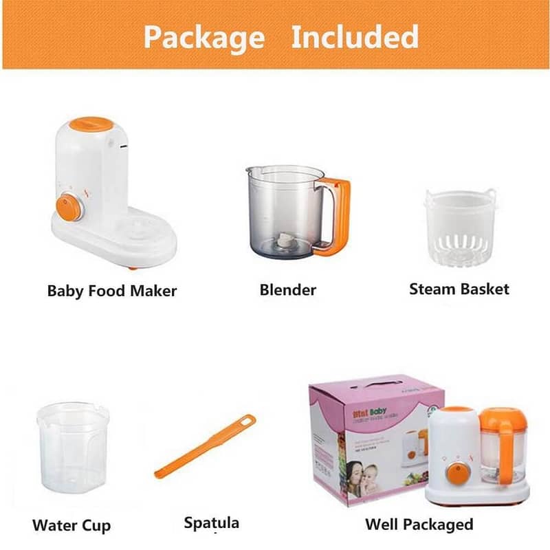 EEYZD Baby Food Maker Multifunctional For Infants and Toddlers 11