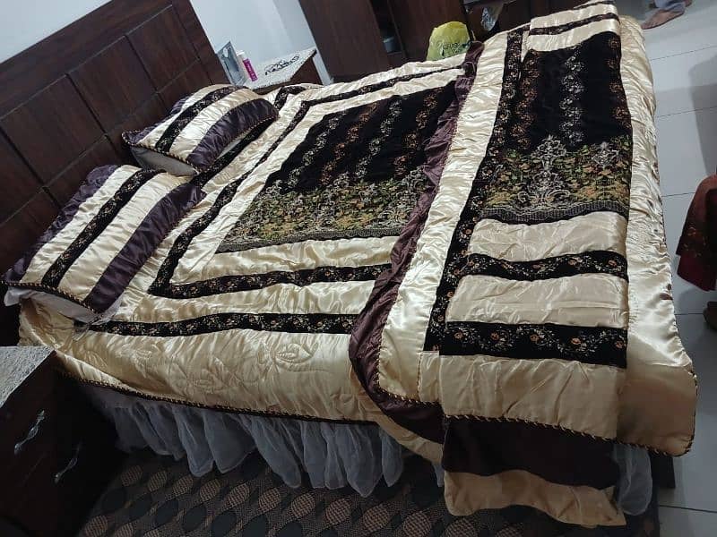 bridal bedsheet with comforter 6