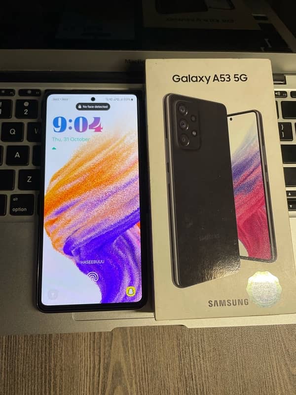 Samsung Galaxy A53 5G PTA OFFICIAL With Box 3