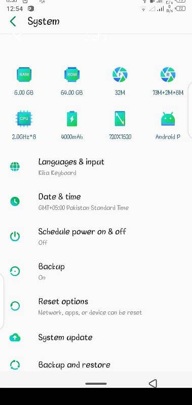 infinix s4.4. 64. gb 2