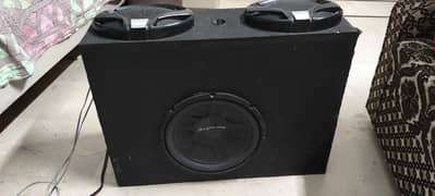 Two Speakers KENWOOD WOOFER BRAND CHAMPION SERIES