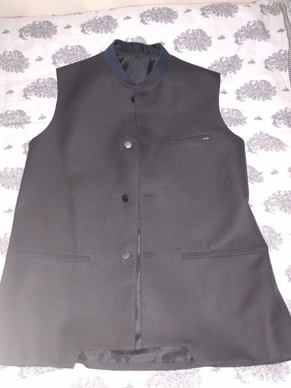 Almirah Grey Waist Coat Mens 0