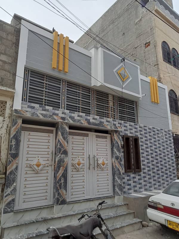 Brand new house available for sale in bhittai colony korangi crossing 8