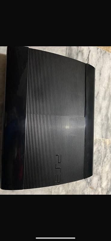 ps3 ultra slim with one original controller used like new 0