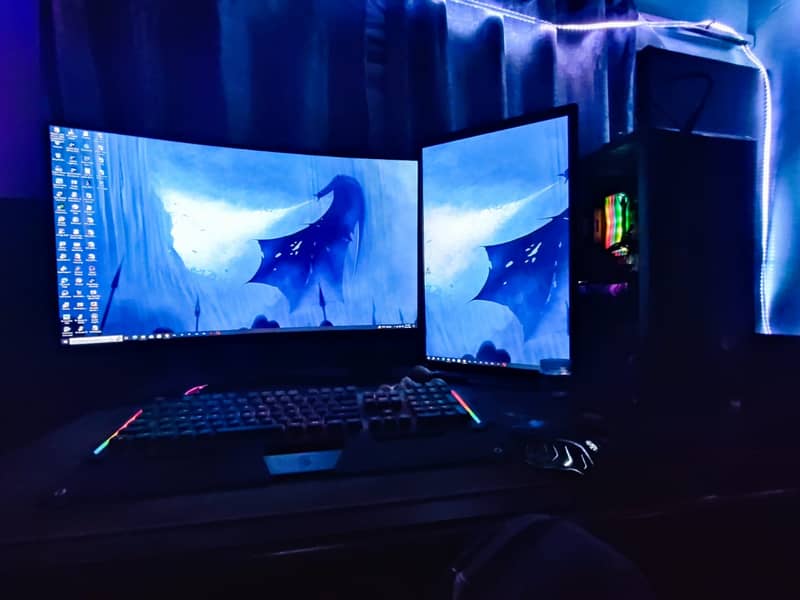 Gaming PC with all accessories 0