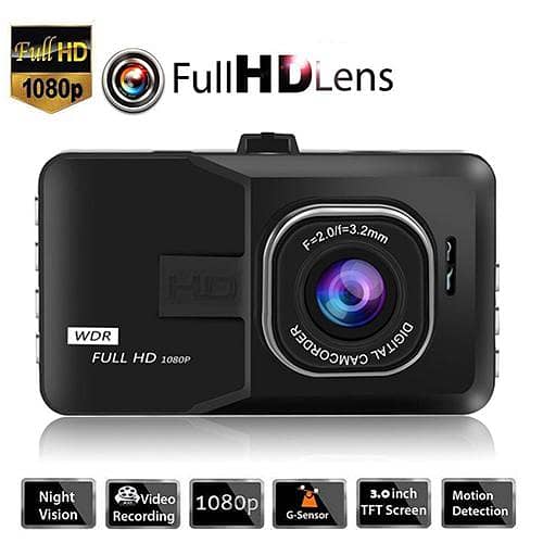 Lamoe Dual Lens DashCam with advanced Sony sensor Night Vision 1