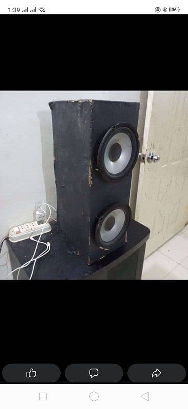 2 Woofer 8 inch lambai 24 ha okay 2