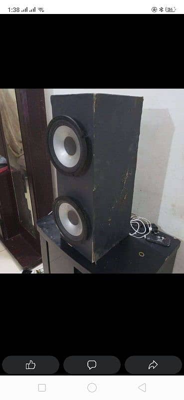 2 Woofer 8 inch lambai 24 ha okay 3