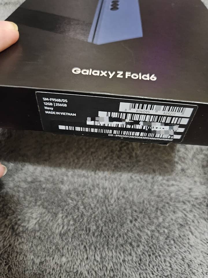 Samsung Galaxy Z Fold 6 16