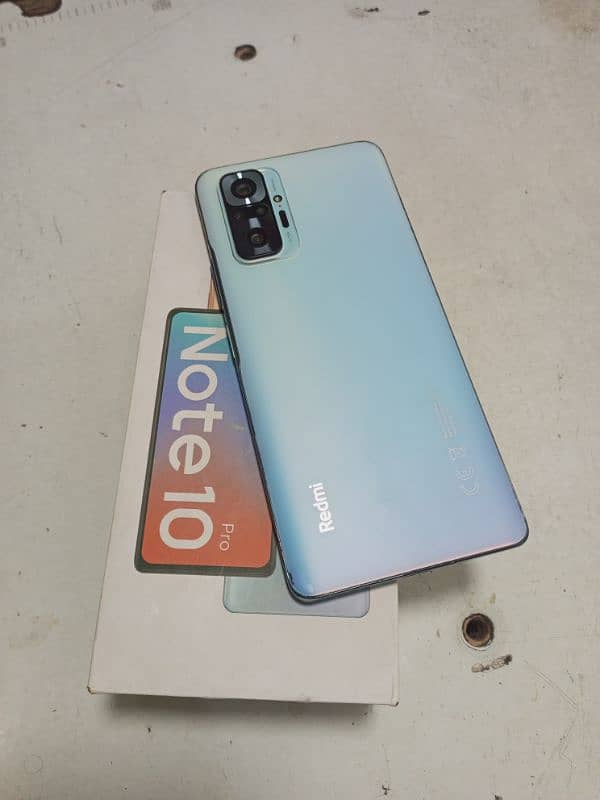 Redmi note 10 pro 8/128 box charjar sat 0