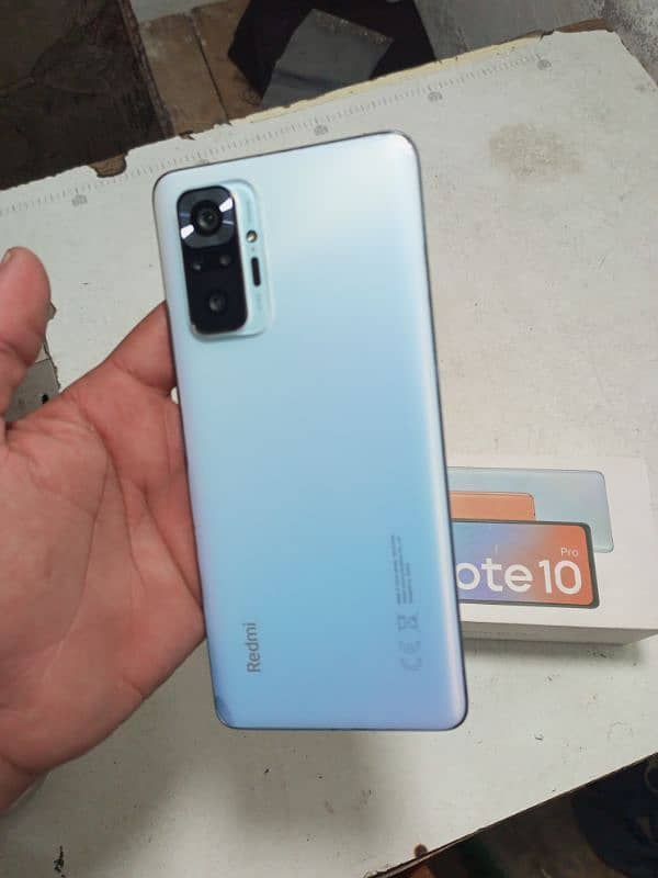 Redmi note 10 pro 8/128 box charjar sat 4